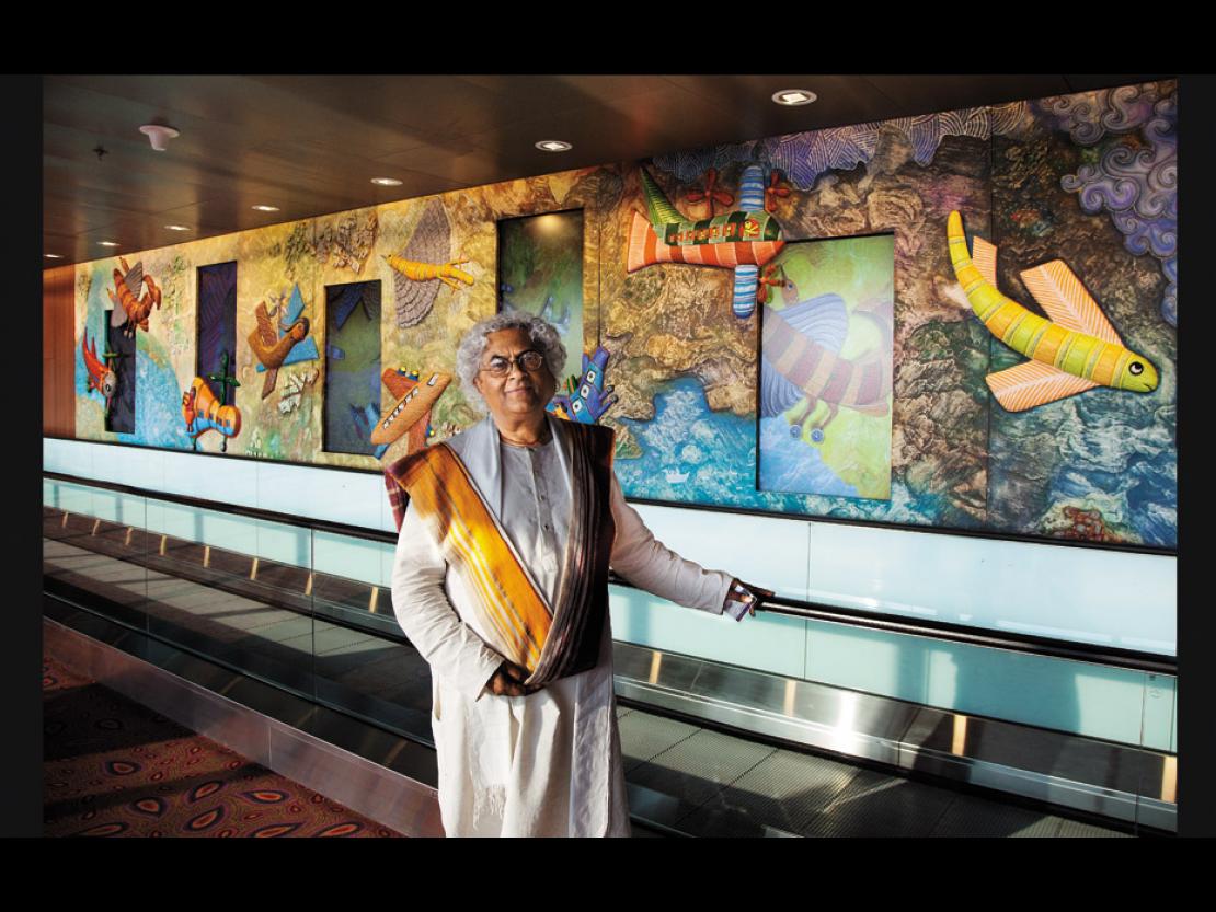 Mumbai T2 terminal's Art Collection