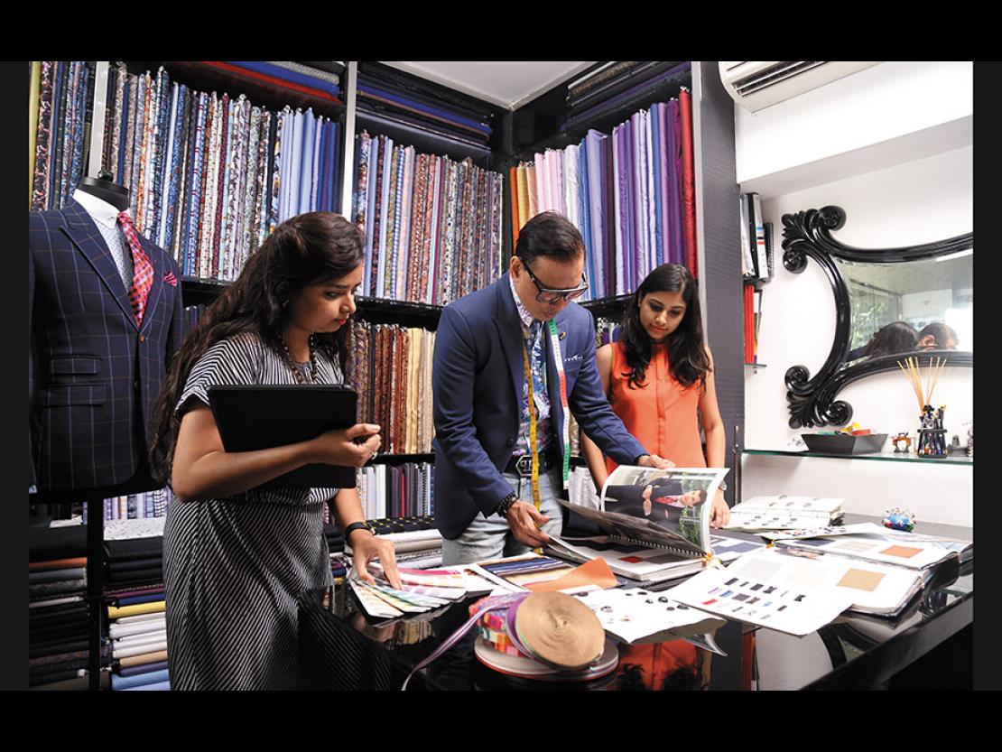 A day at work with fashion designer Troy Costa