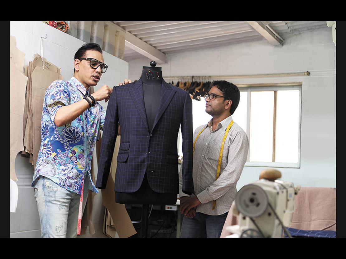 A day at work with fashion designer Troy Costa