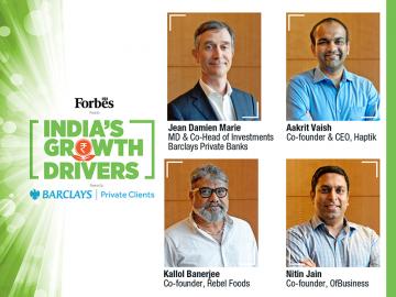 Forbes India Presents India Growth drivers powered by Barclays Private Client