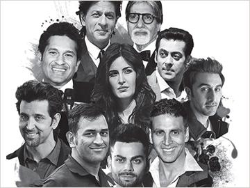 Measuring Fame and Fortune of India's Top Celebrities