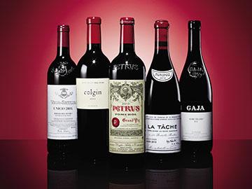 The most sought-after red wines