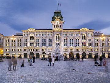 Trieste reflects the artistic and cultural heritage of old Europe