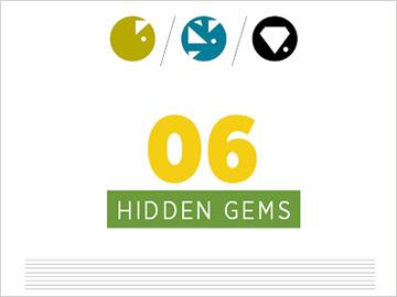 Six Hidden Gems and their confidence game