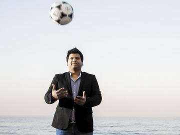 30 Under 30: Abhinandan Balasubramanian has got the who's who of football to play in India