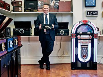 Vinyl visionary: How a digital dealmaker revived a 112-year-old record-player brand