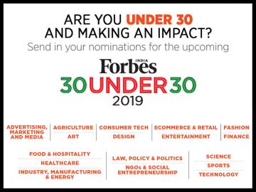 Forbes India '30 Under 30' 2019: Calling nominations from India's best & brightest