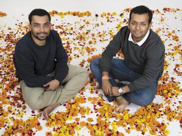 Ankit Agarwal & Karan Rastogi: Saving the Ganga by recycling floral waste