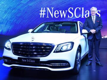The best car in the world, driven by intelligence; the all-new Mercedes-Benz S-Class
