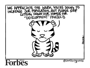 Comic: Tiger, tiger, burning bright