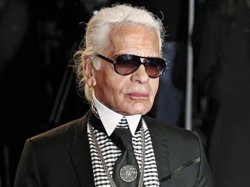 Karl Lagerfeld makes India appearance