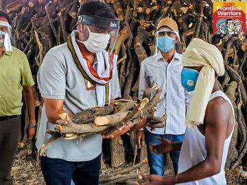 Dignity in death: A social entrepreneur's firewood bank is helping the poor and marginalised cremate their kin
