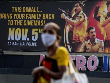 Indian cinemas bet on delayed blockbusters to revive crowds