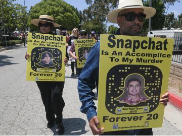 Families of overdose victims demand action from Snapchat, other social media platforms