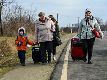 New refugee crisis: 1 million-plus Ukrainians have fled the country