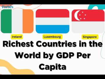 Top 10 richest countries in the world by GDP per capita in 2024