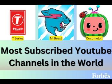 Top 10 most subscribed YouTube channels in the world [2023]