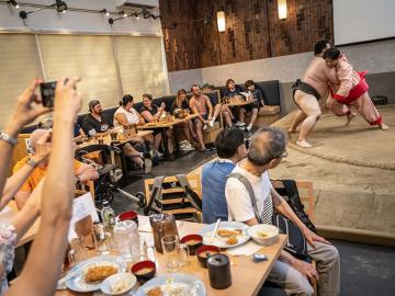 Renewed interest in sumo proves big pull for tourists