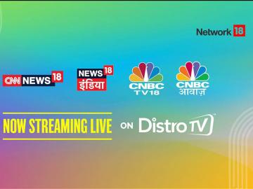 Network18 and DistroTV announce partnership to stream channels live and free in India