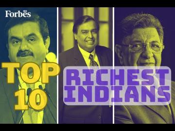 The top 10 richest people in India in 2023