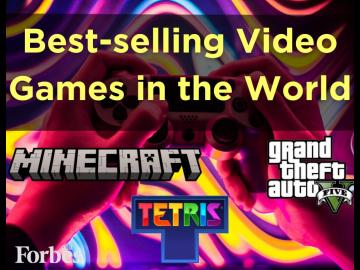 Best-selling video games in the world 2024: Minecraft, GTA 5, Tetris and more