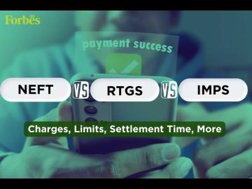 NEFT vs RTGS vs IMPS payment systems comparison: Charges, settlement time, limits and more