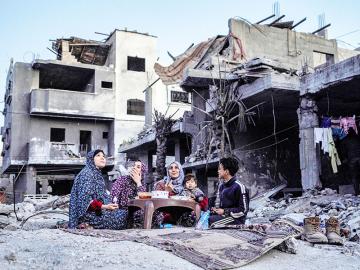 Photo of the day: Faith survives in the ruins