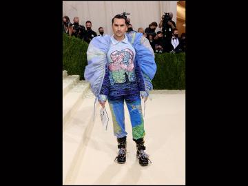 From Alexandria Ocasio-Cortez's political take to Kid Cudi's street style, here's a look at how celebs turned up at Met Gala 2021