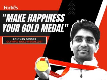 Make happiness your gold medal: Abhinav Bindra