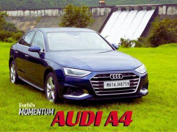Audi A4 review Forbes India Momentum
