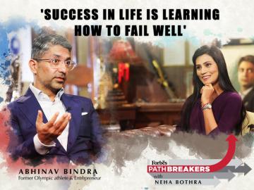 Success in life is about learning how to fail well: Abhinav Bindra on Pathbreakers