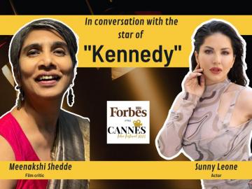 Kennedy is beyond my wildest dreams: Sunny Leone speaks to Meenakshi Shedde at Cannes 2023