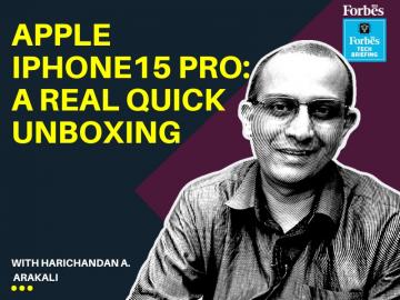Apple iPhone 15 Pro: A quick unboxing