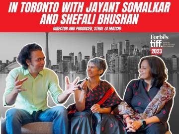 In conversation with Meenakshi Shedde at TIFF 2023, Jayant Somalkar and Shefali Bhushan detail 'Sthal'