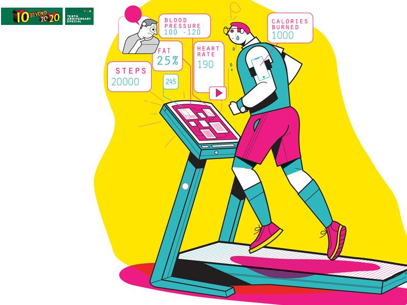 How technology helps India stay fit