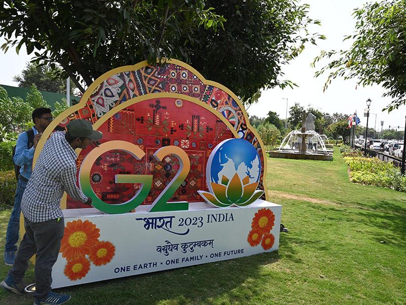 Photo of the day: New Delhi gearing up for G20 Summit