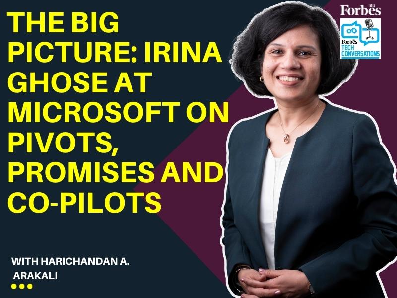 The Big Picture: Irina Ghose at Microsoft on pivots, promises and co-pilots