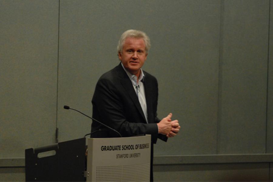 Jeff Immelt, CEO and Chairman of General Electric: Pushing Change Can Be Unpopular