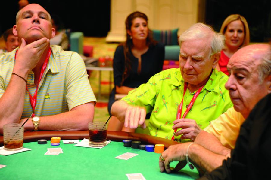 Warren Buffett's Private Poker Game