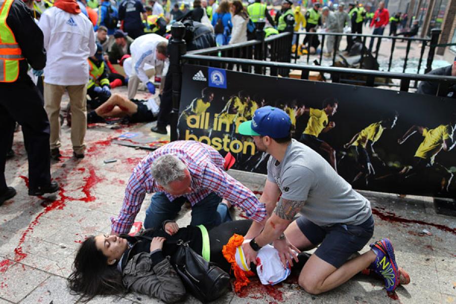 When Bombs Went Off at the Boston Marathon