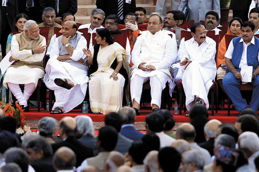 Is the Modi power vertical the dominant force in government?