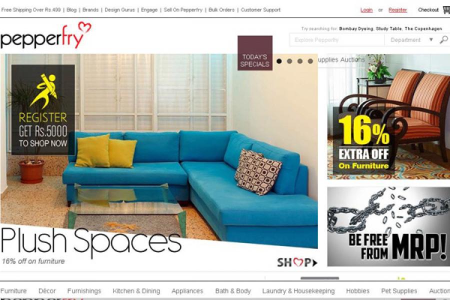 Pepperfry.com raises $15 mln from Bertelsmann India Investments and NVP