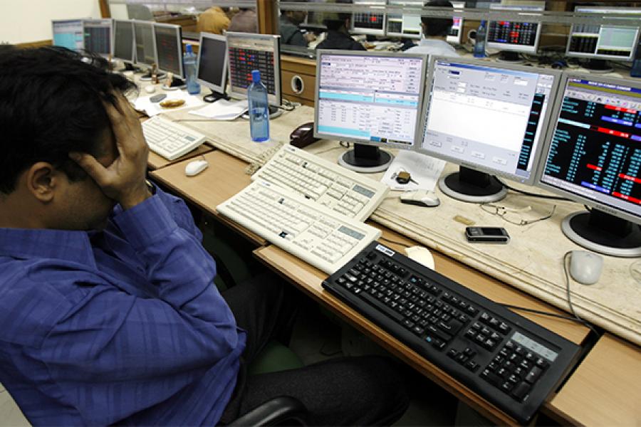 Sensex sees worst single-day percentage fall in 6.5 years