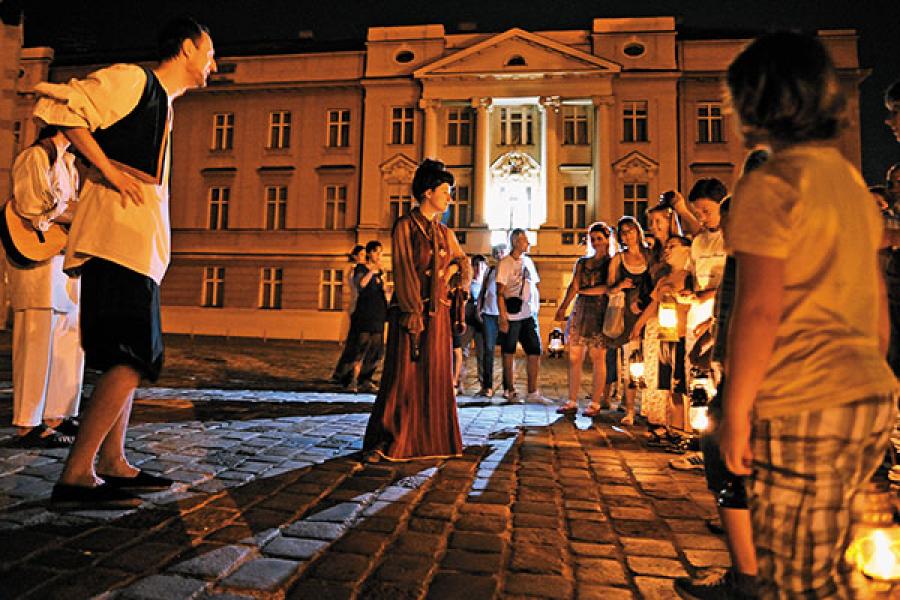 A night-time tour through the secrets of Grič