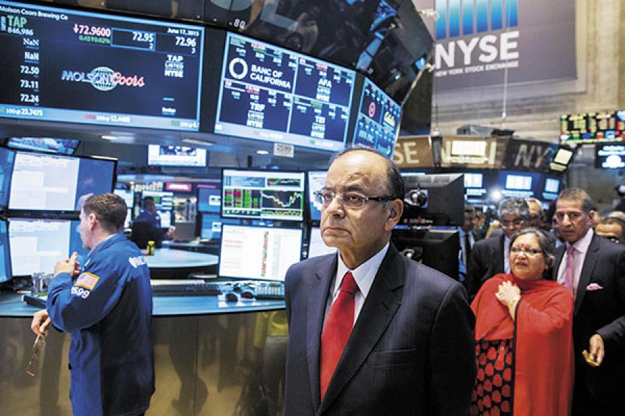 When Jaitley rang the closing bell at New York Stock Exchange