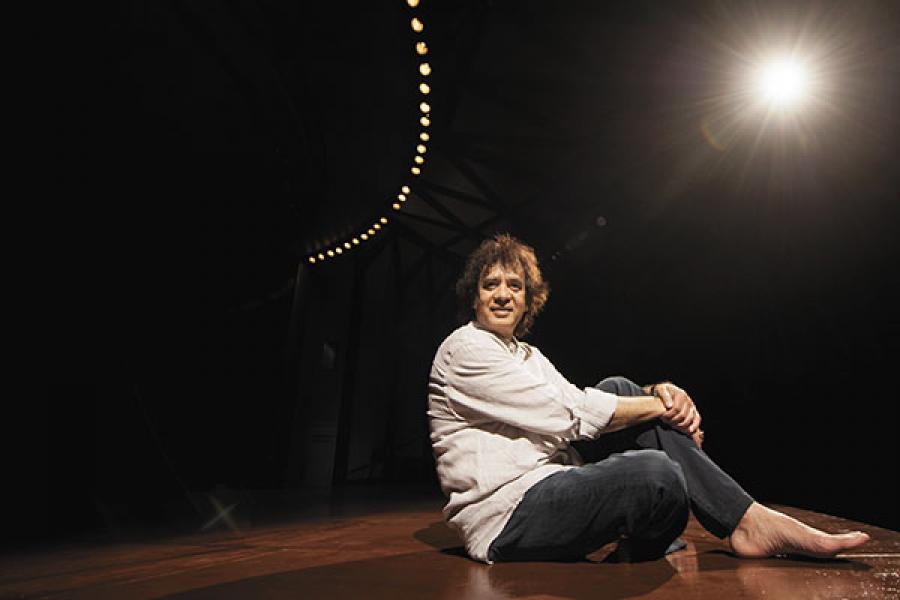 Zakir Hussain: All the world's his stage