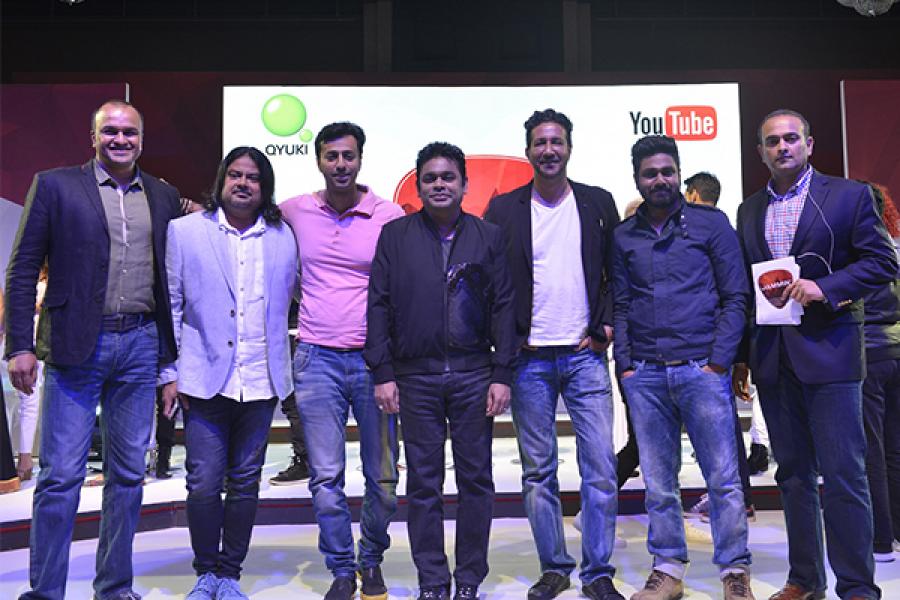 Qyuki, AR Rahman collaborate with YouTube stars for Jammin' musical platform