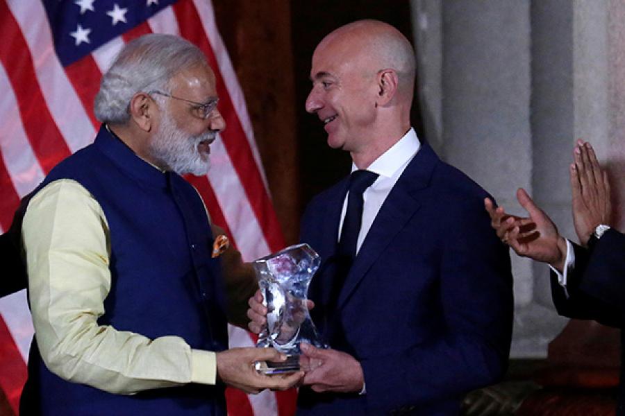 Modi effect: Amazon to pour additional $3 billion into India, says Jeff Bezos