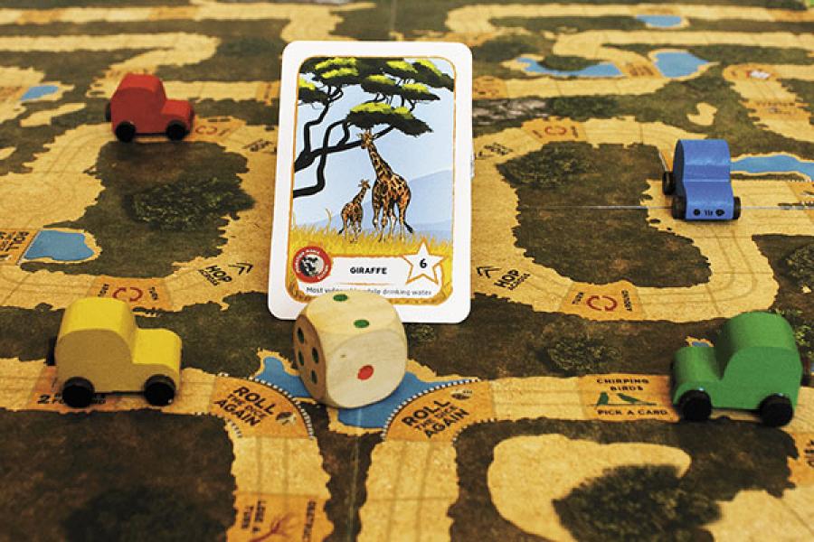 Jungle safari comes home with board game Kaadoo