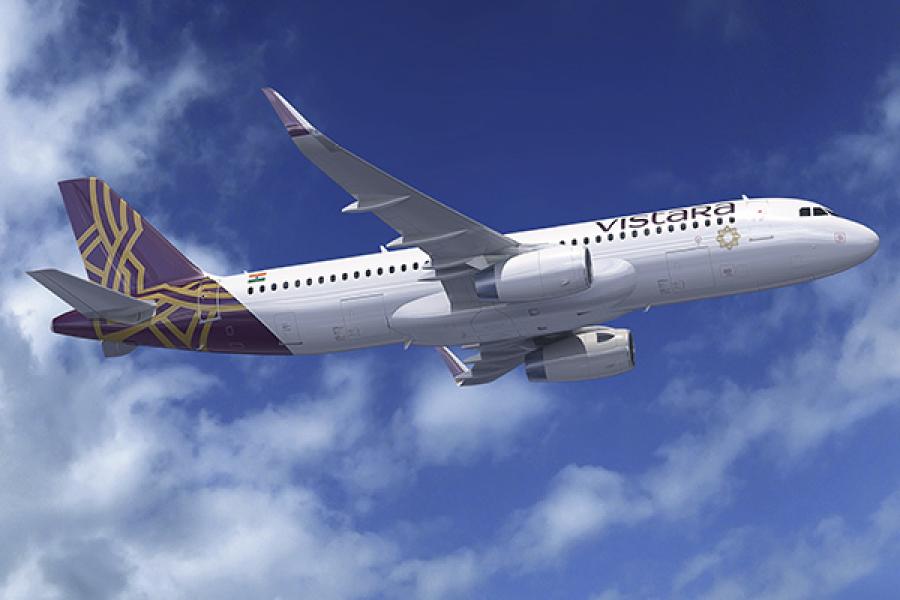 Singapore Airlines-backed Vistara increases weekly flight ops by 26%